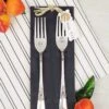 Mud Pie Wedding Forks "I Do" & "Me Too" Set Of 2