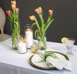 Gold Carraway Votive Holders Set Of 6 -Candle Glow Deals Store springtablescape