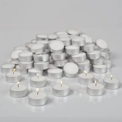 Richland Tealight Candles White Unscented Set Of 500