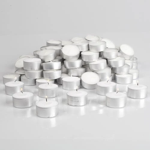 Richland Extended Burn Tealight Candles White Unscented Set Of 100 1 Richland Extended Burn Tealight Candles White Unscented Set Of 100