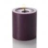 Richland Pillar Candles 3"x3" Purple Set Of 12